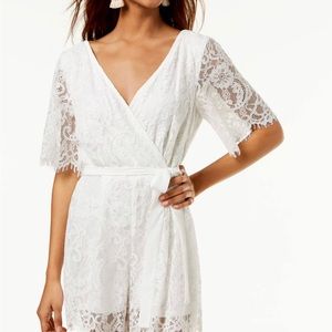 Romper large white
